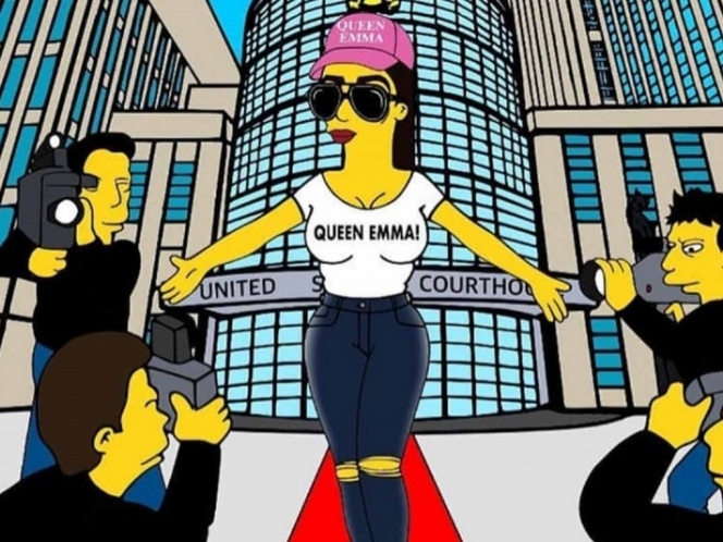 Emma Coronel y ‘El Chapo’ se adueñan de Springfield