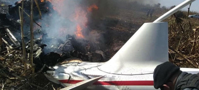 Mueren en accidente de helicóptero Martha Érika Alonso y Rafael Moreno Valle
