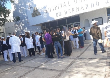Paro laboral en Hospitales y Centros de Salud de Sinaloa