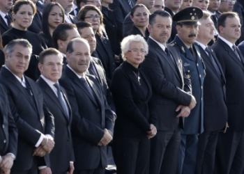 Titular de Segob participa en ceremonia luctuosa a gobernadora de Puebla