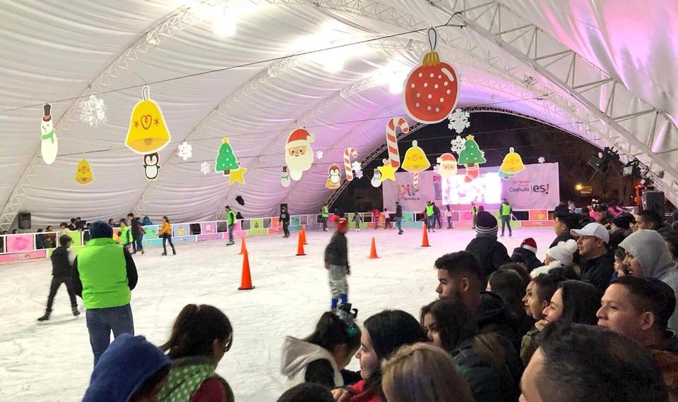 Reabren Pista de Hielo en Piedras Negras