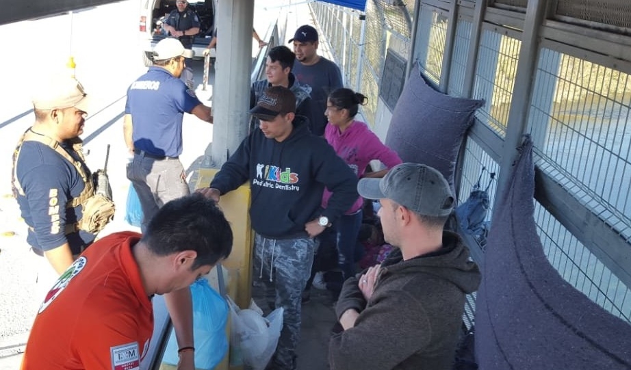 Piden Visa humanitaria en Puente Internacional de Acuña
