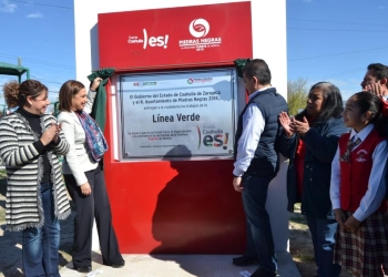 “Línea Verde” es inaugurada en Villas del Carmen