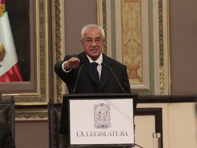 Guillermo Pacheco Pulido rinde protesta como gobernador interino de Puebla