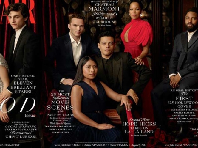 Yalitza Aparicio en portada de revista junto a ‘Freddie Mercury’