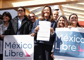 Solicita Margarita Zavala a INE registro de nuevo partido
