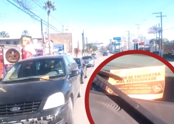 En febrero, estará prohibido estacionarse en aceras de la avenida Carranza