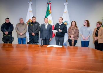 Entregan nombramientos para seguridad publica de Piedras Negras