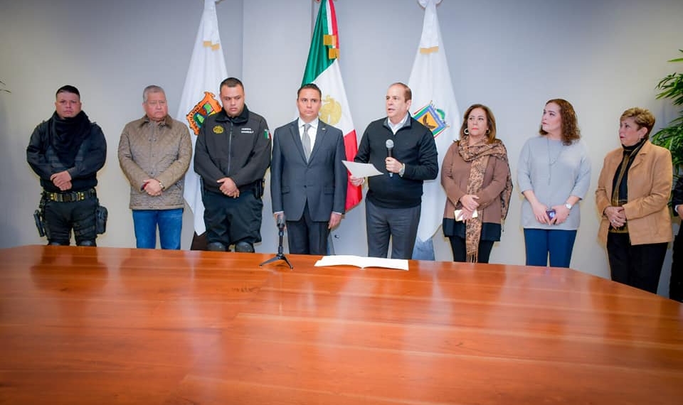 Entregan nombramientos para seguridad publica de Piedras Negras
