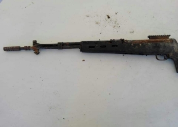 Módulo de Canje de Armas del Ejército Mexicano recibe cuernos de chivo