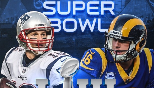 Hoy Rams y Patriots se disputan el Super Bowl 53