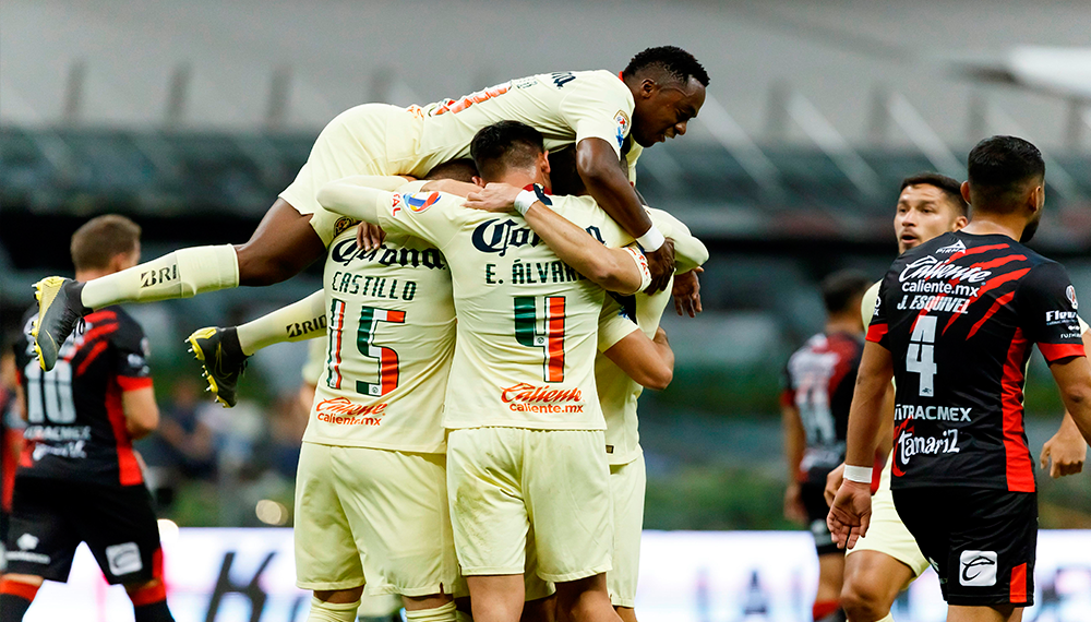 América golea a Lobos BUAP