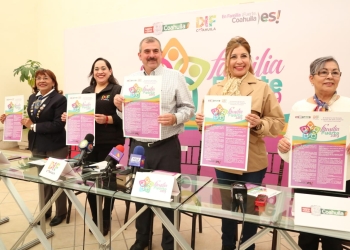 Gobierno del Estado y DIF Coahuila premiará a “Familias Fuertes”