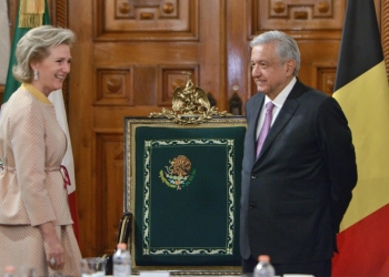Princesa Bélgica visita México