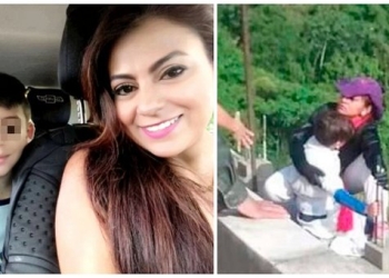 La conmovedora carta que dejó la mujer que se lanzó con su hijo de un puente