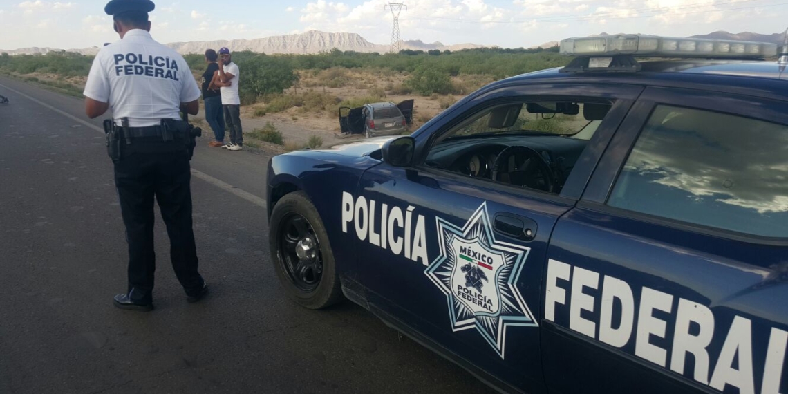 Se registra volcadura sobre la carretera 2