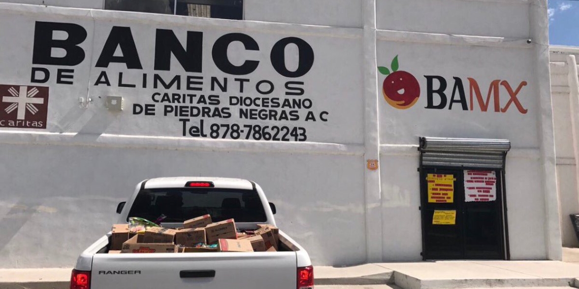 Banco de alimentos beneficia a 2,000 personas