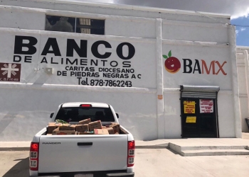 Banco de alimentos beneficia a 2,000 personas