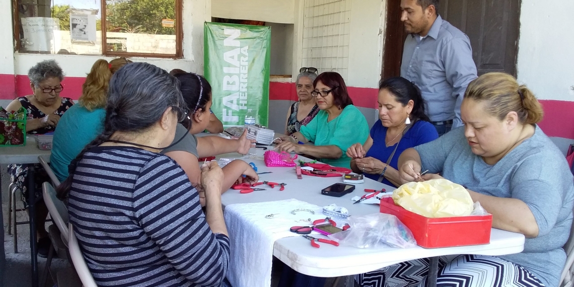PVEM fomenta autoempleo en las mujeres de Nava