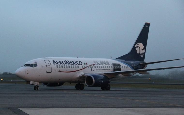 Avión de Aeroméxico sufre incidente en Chihuahua
