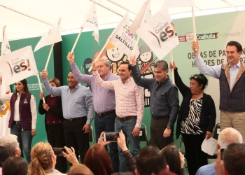 Arranca pavimentación y construcción de puente en Saltillo