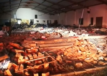 Mueren al menos 13 personas tras colapsar una iglesia en Sudáfrica