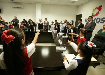 Niños ‘gobiernan’ en Ramos Arizpe