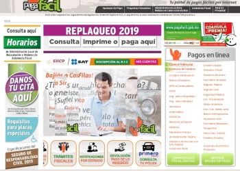 Contribuyentes pueden pagar derechos vehículares vía Internet