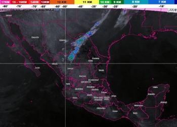 Servicio Meteorológico Nacional pronostica fuertes vientos
