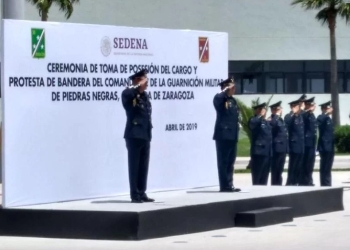 Toma posesión nuevo comandante de la Guarnición Militar