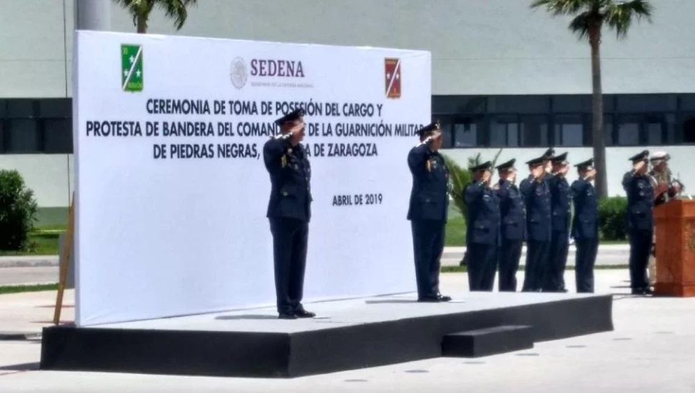 Toma posesión nuevo comandante de la Guarnición Militar