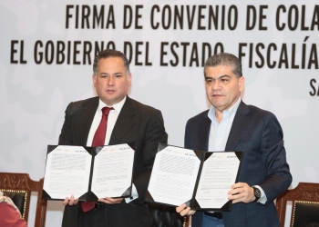 Firman convenio para combatir lavado de dinero