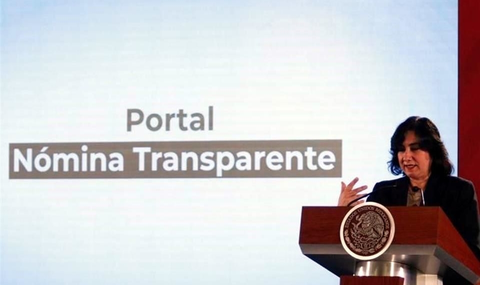 Presentan portal Nómina Transparente