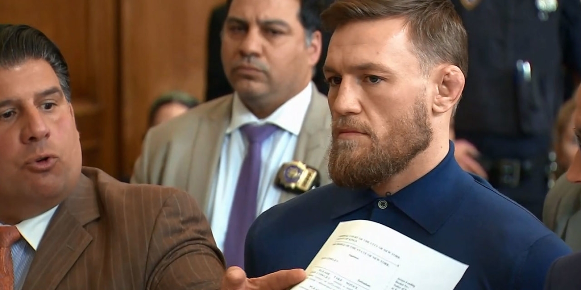 McGregor es interrogado por supuesta pelea
