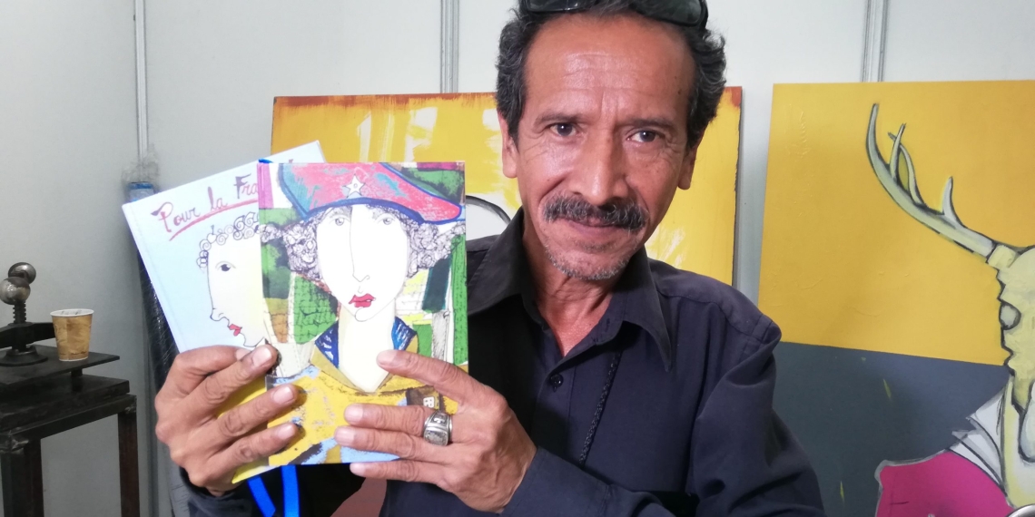 Un referente de la plástica en la FILC