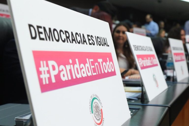 Aprueba Senado reformas para que mujeres tengan la misma participación política que hombres