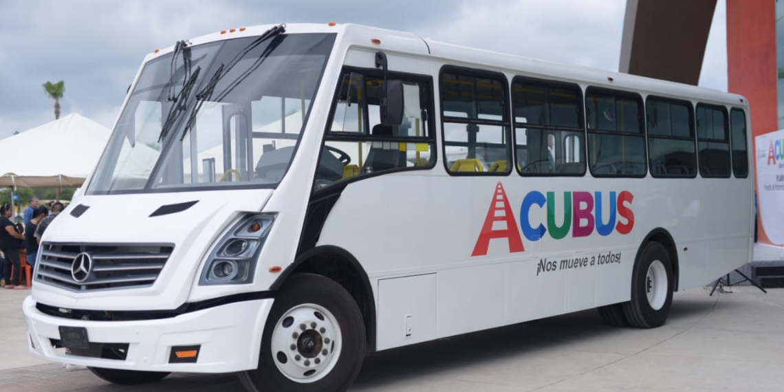 Ponen en marcha plan piloto “Acubus”