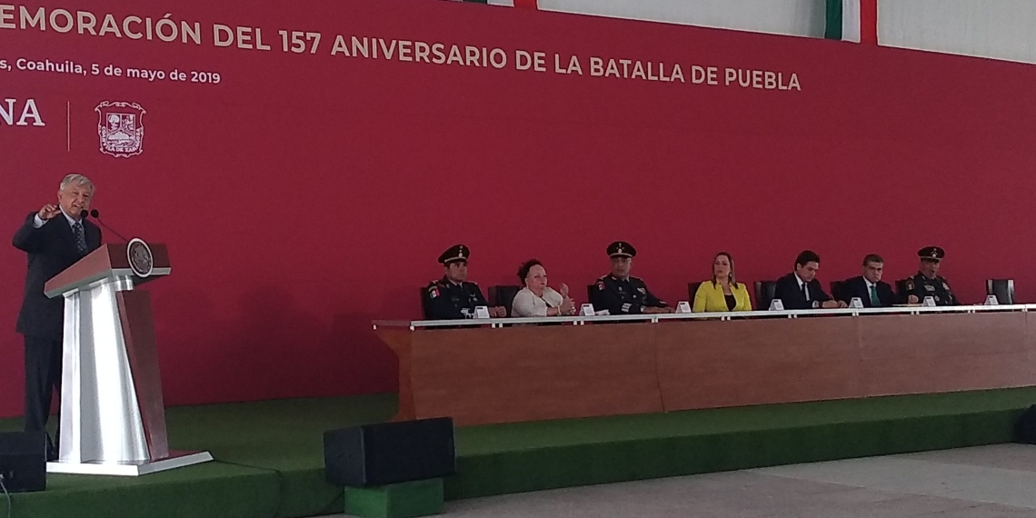Conmemoran el 157 Aniversario de la Batalla de Puebla