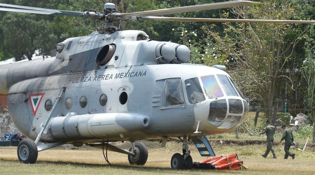 Localizan cuerpos de tripulantes de helicóptero siniestrado