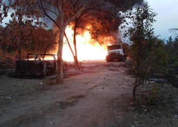 Explota toma clandestina en Chiapas