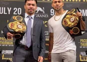 Pacquiao se enfrentará a Keith Thurman en julio