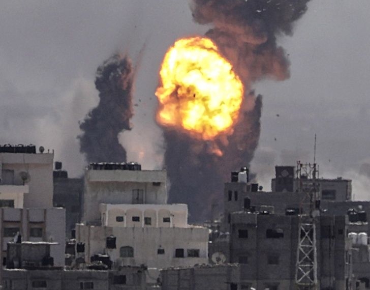 Disparan 90 cohetes desde Gaza a Israel