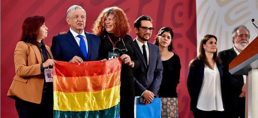 Garantiza AMLO respeto a los derechos de la diversidad sexual