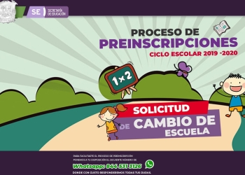 Disponible página para solicitar cambio de escuela