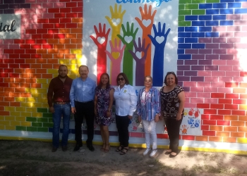 Inauguran mural en el CAM 22