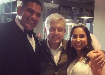 ‘Como cuando el presidente López Obrador llega a tu boda’