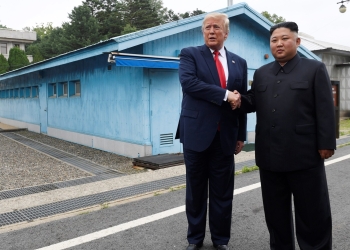 En un hecho histórico, Trump visita Corea del Norte