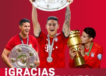 James Rodríguez deja el Bayern Munich