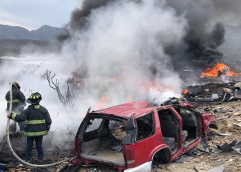 Explota acumulador y desata un incendio