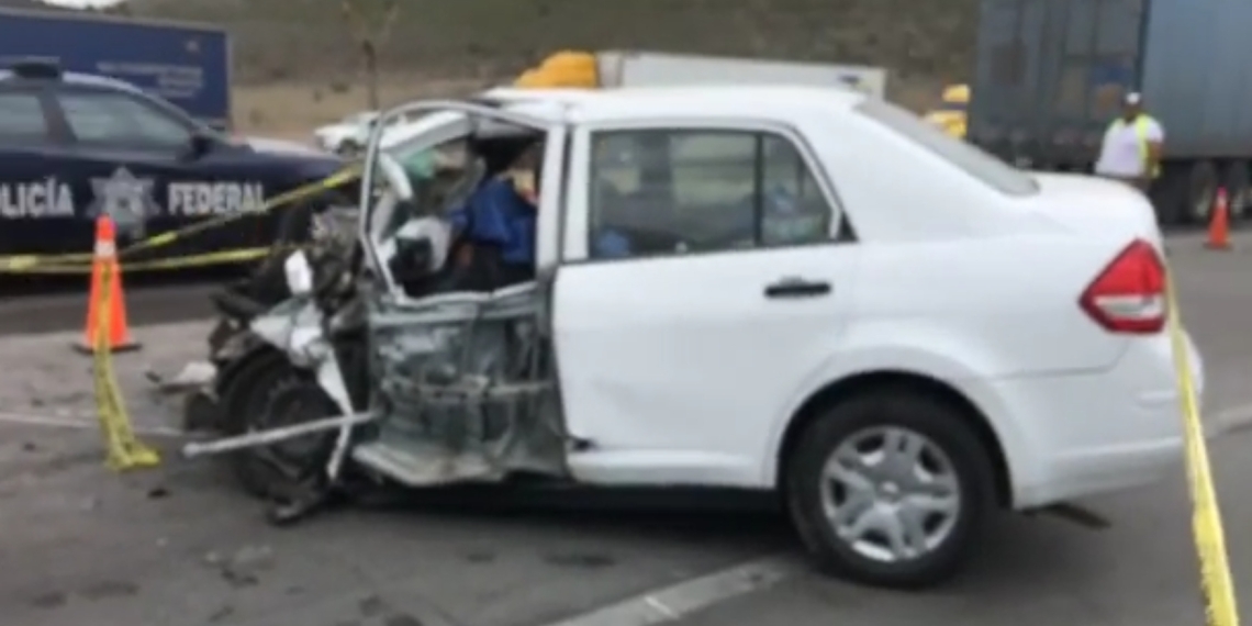 Choque mortal en la 57